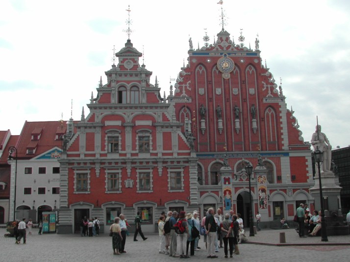 Rātslaukums, lugar del suceso