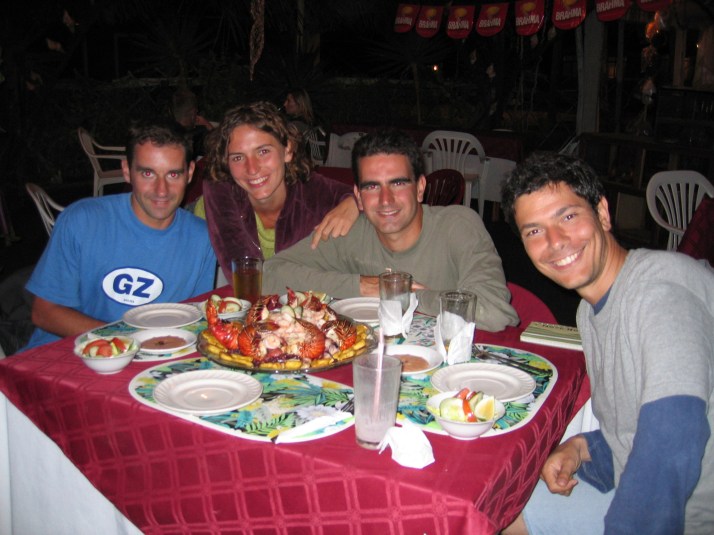 Pablo, Marta, yo, Pietro