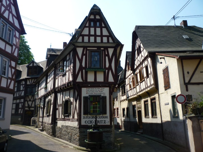 Casas tipicas en Braubach