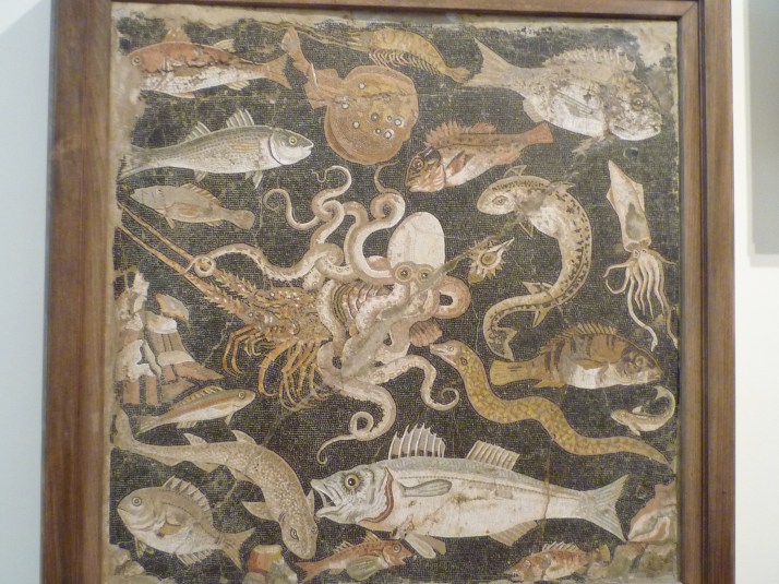 Mosaico en el Museo Arquelogico Nacional