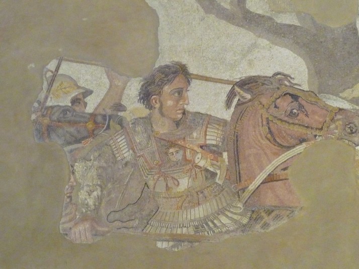 Mosaico Alejandro Magno