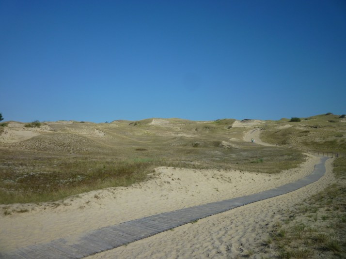 Dunas en el Istmo de Curlandia