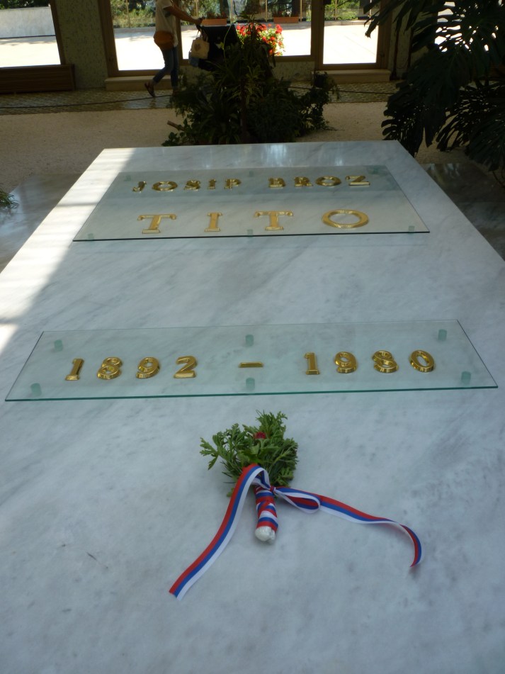 Detalle de la tumba de Tito