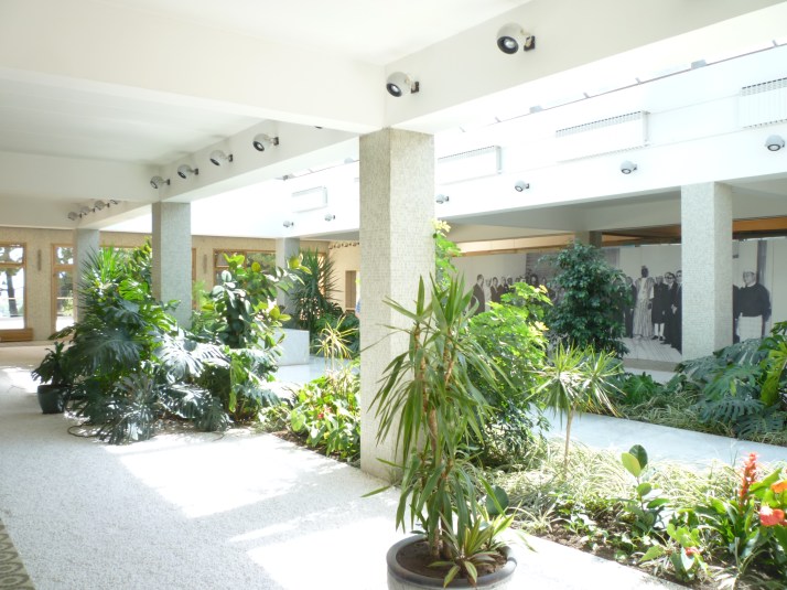 La Casa de las Flores desde un lateral