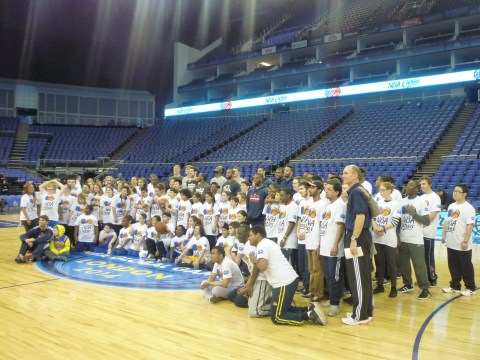 Foto de familia de NBA Cares