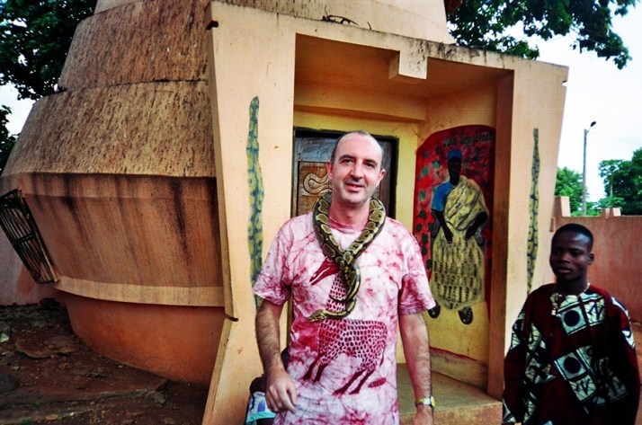 Templo de las Pitones, Benín, 2001