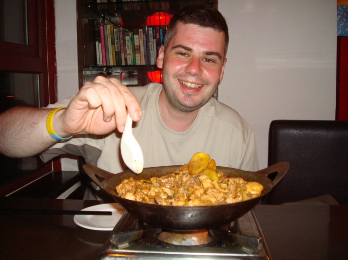 Oscar justo antes de comerme a Rin Tin Tin