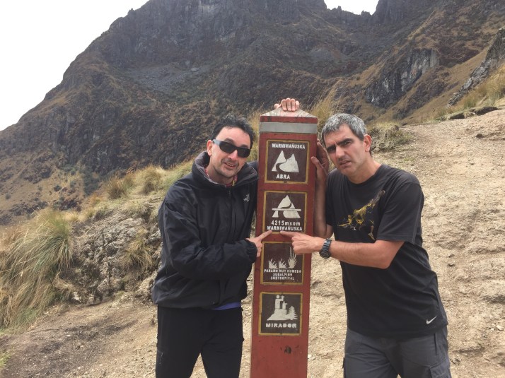 Juan contento, yo agonizando